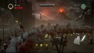 Lego Lord of the Rings Walkthrough - Part 19 - ROTK - The Black Gate (Story Mode) 480p