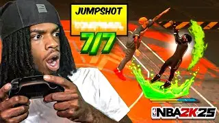 My FIRST Park Game On NBA 2K25 And I Didn't MISS With This Jumpshot! Best Build NBA 2K25