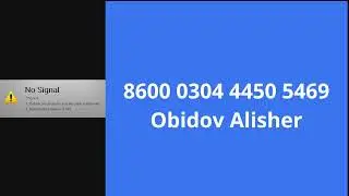 Psixolog | Alisher Obidov "Ramazonda sog'lom tana"