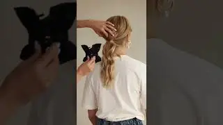 Hairdo: Messy bun met haarclip - Veritas