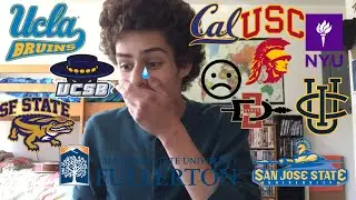 Reacting to College Admission Decisions 2020 || I Was Rejected From My Dream Schools