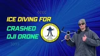 Ice Diving For Crashed DJI Drone Lake Sacajawea WA