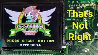 SEGA Game Gear - Repair & Screen Upgrade