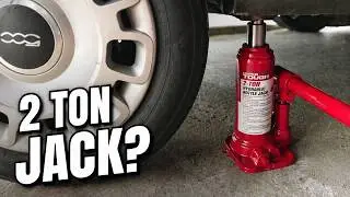 HyperTough 2 Ton Hydraulic Bottle Jack from Walmart Review