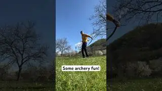 Some archery fun and trick shots 🏹