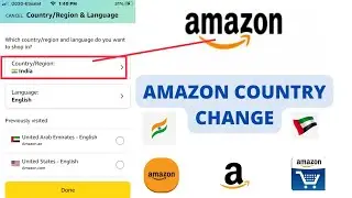 How To Change Country On Amazon 2022| Amazon main country region kaise change kare