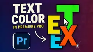 How To CHANGE Text COLOR In Premiere Pro