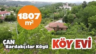 SATILDI! Kazdağlarında 1807 m² arsa içinde köy evi, Bardakçılar köyü, Çan, Çanakkale