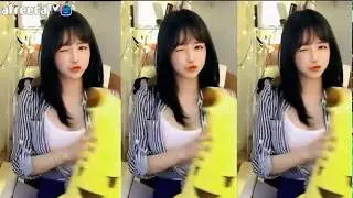 아프리카tv BJ츄님 리액션 영상! 깜찍한 표정+환한 웃음+사랑스러운 손동작! 『Red Velvet (레드벨벳) - Power Up (파워 업)』