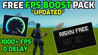 *ULTIMATE* Free Fortnite FPS boost Pack 🔧 (Boost Fps, Lower Delay & Lower Ping)