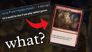 I Was Asked to Play My Brews in Ranked | Harmless Offering Combo