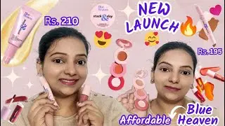 New Makeup products from Blue Heaven blew my mind! 😮Under ₹300 