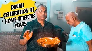 Diwali celebration at home after 18 years