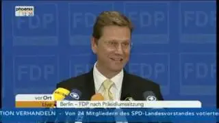 Westerwelle über English, Altgriechisch und sein BBC-Interview