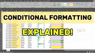 Excel Conditional Formatting Full Tutorial (Beginner to Advanced + Custom Formula Explained)