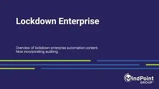 RHEL 8 CIS Audit Demo with Lockdown Enterprise