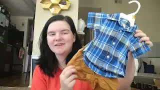 Collective Baby Boy Clothes, shoes, books, cloth diaper haul!