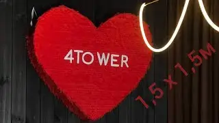 Величезна піньята 1,5* 1,5м своїми руками. Всі нюанси!