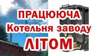 Твердопаливний котел на дровах, щепі, тирсі, брикетах