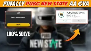 how to download pubg new state || new state unable to connect to the server problem.