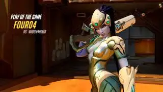 My first POTG with Widowmaker