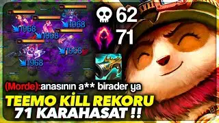 WOW!! 71 BLACK HARVEST TEEMO!! MIND-BLOWING BUILD WITH COLLECTION!! MUSHROOM NUCLEAR ATOM!! | Ogü...