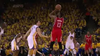James Harden Another Step-back Jumper | Rockets vs Warriors | May 19, 2015 | 2015 NBA Playoffs