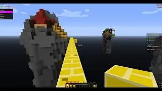 Играйм Бедварс на сервери BomjCraft чит серiя № 3