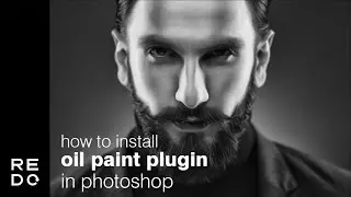 How to Install?! Oil Paint Plugin in Photoshop | #Photoshop Tutorial