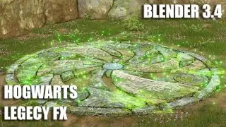 Hogwarts Legecy FX in BLENDER