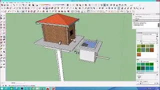 9. SKECHUP İLE DWG ÜZERİNDEN SU TEMİNİ PROJESİ MODELLEME-MODELING OF WATER SUPPLY PROJECT OVER