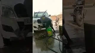 car washing 🚗 #short