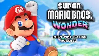 My first time playing Super Mario Bros. Wonder