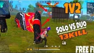 Free Fire - Solo v/s Duo first match. We got Booyah?!