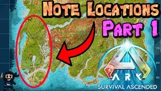 Where To Find All Explorer Notes On The Island | Ark: Survival Ascended | Part 1