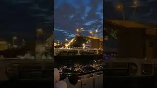 Разводные мосты. Санкт-Петербург #санктпетербург #питер #мосты #ленинград #shorts