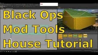 Bo3 Mod Tools Tutorial - how to make a House in radiant for zombies or multiplayer map