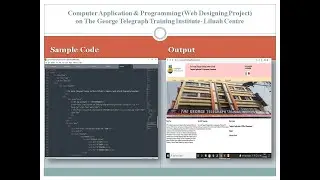 WEB DESIGN PROJECT ON HTML, CSS AND JAVASCRIPT|| CSS DIVISION PROJECT|| COMPUTER APPLICATION PROJECT