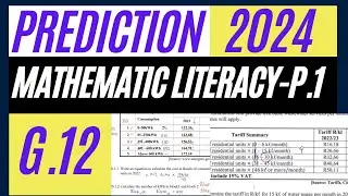 2024 PREDICTIONS MATHEMATICS PAPER 1 PURE MATHS P 1 GRADE 12 FINAL EXAMS THUNDEREDUC