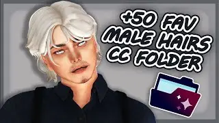 Maxis Match Male Hairs CC Folder The Sims 4 (+50 Best Male Hair)
