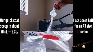 DTF - Powder Coat & Cure a transfer N under 5 minutes! LET'S GO...