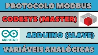 Comunicação CODESYS e ARDUINO via MODBUS RTU #3 - Variáveis Analógicas