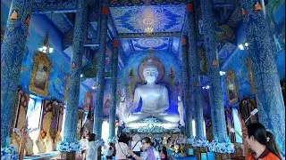 THE BLUE TEMPLE (WAT RONG SUEA TEN): Stunning Thailand Temple! (4K)