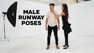 How To Pose On The Runway | Male Model Ramp Walk Tutorial