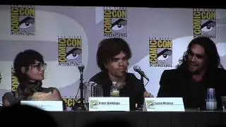 Game of Thrones Cast at Comic Con 2011
