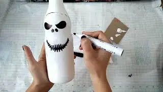 Halloween diy decor. Wine bottle ideas #shorts