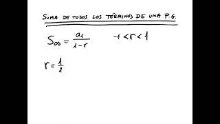 Sumas infinitas