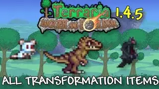 Terraria 1.4.5 All New Transformation Items and How to Get Them