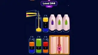 Magic Sort Level 241 to 245 | Relaxing & Satisfying Puzzle Gameplay Walkthrough