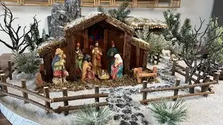 DIY CHRISTMAS NATIVITY / CHRISTMAS WINTER NATIVITY